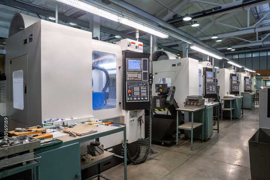 Tau Engineers industrial motor assembly line