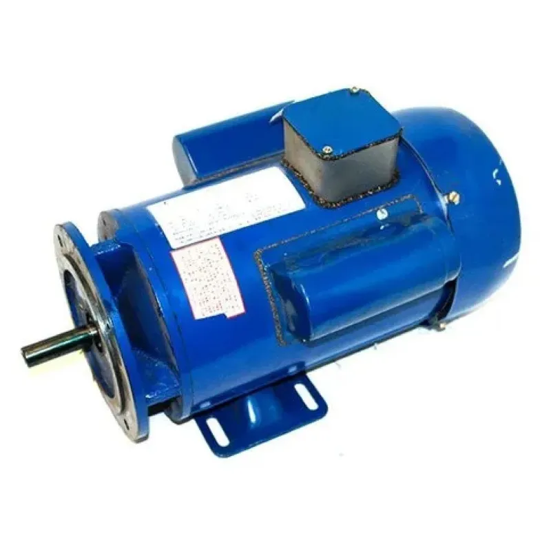 220V Single Phase Motor side view showing cooling fan